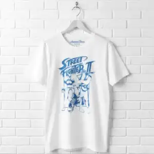 Street Fighter 2 Ryu Ken Chun-Li Men's T Shirt
