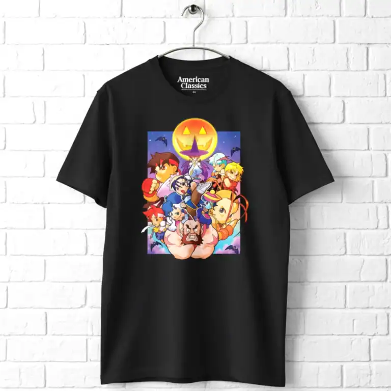 Street Fighter Spooky Halloween Chibis Men's T Shirt