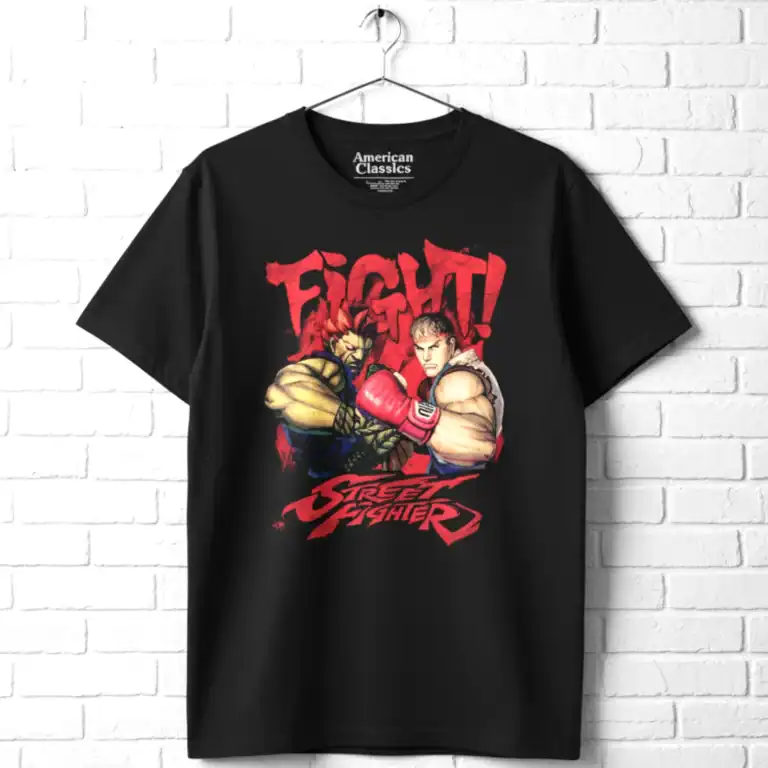 Street Fighter Akuma versus Ryu Men's T Shirt