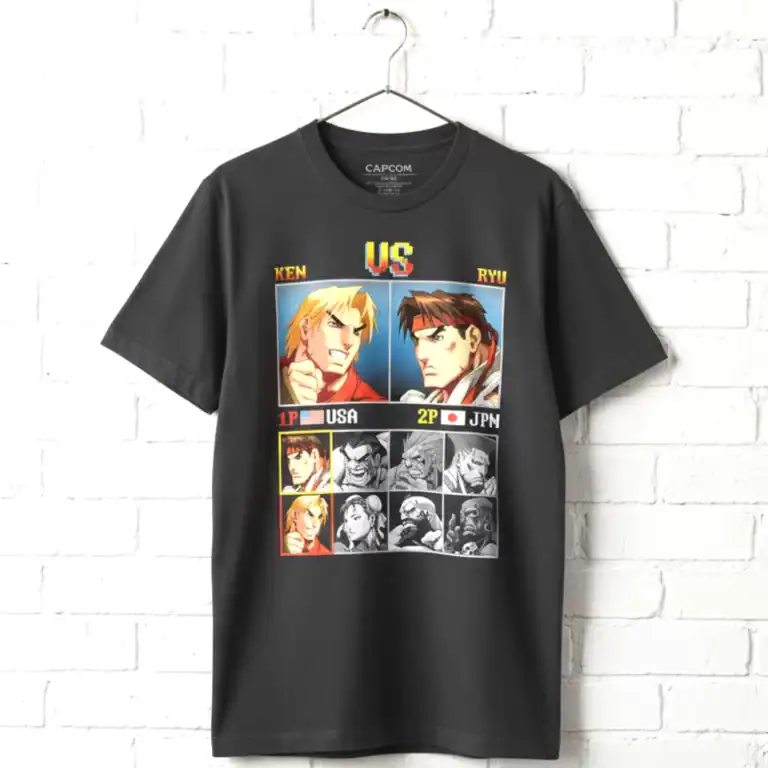 Street Fighter Ken Vs Ryu Men's T Shirt