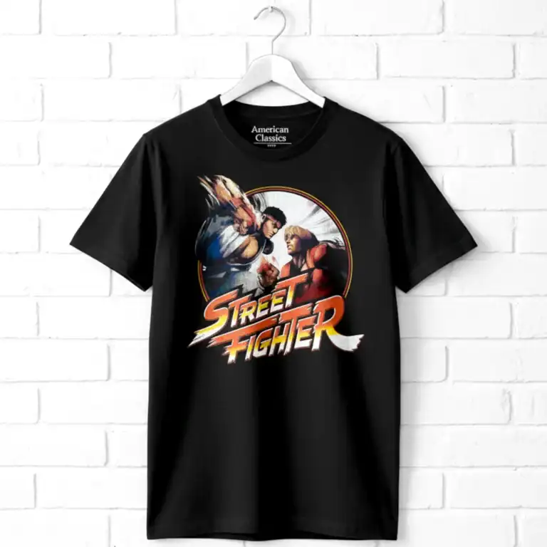Street Fighter Ryu Versus Ken Men's T Shirt