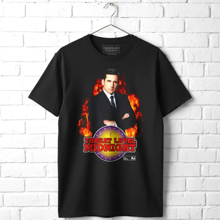 The Office Threat Level Midnight Men's T-Shirt