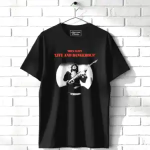 Thin Lizzy Live and Dangerous Men's T Shirt