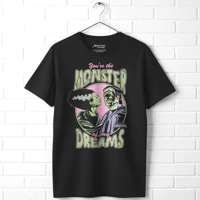 Frankenstein & Bride Monster Of My Dreams Men's T Shirt