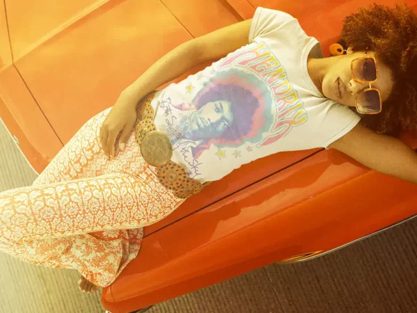 Jimi hendrix pastel tee