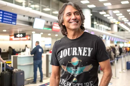 Journey departure scarab tee